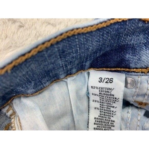 Celebrity Pink Size 3 26 Women Jeans The Spice Skinny Distress Mid Rise Stretch - Picture 3 of 5